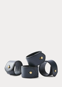 Ralph Lauren Home Wyatt Navy set of four napkin rings