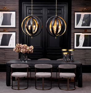 Riley chandelier by Eichholtz