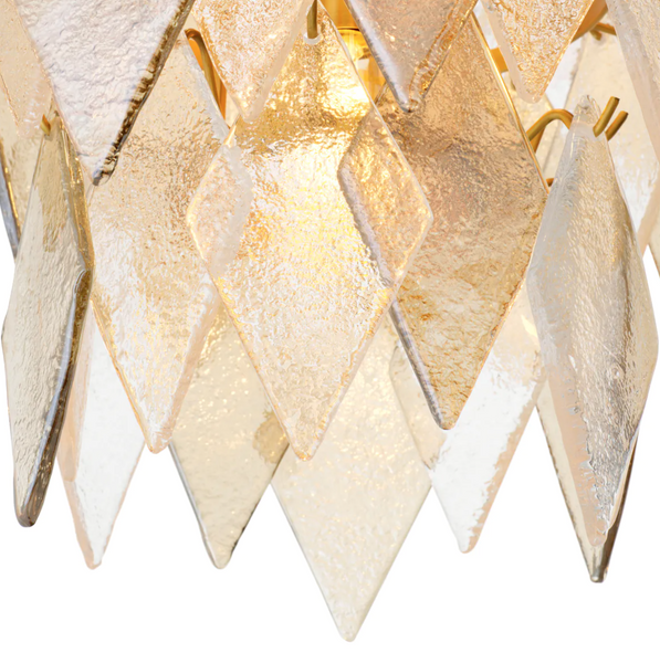 Rhombus S chandelier by Eichholtz