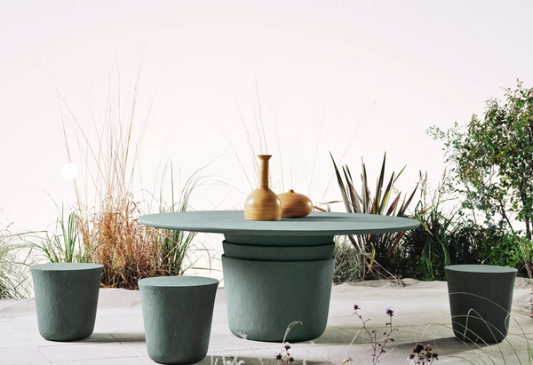 Kasane 19 pouffe by Gervasoni 1882