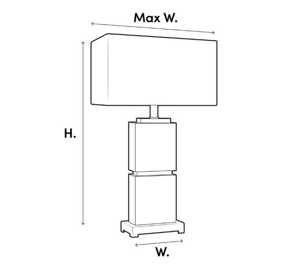 Lampa stołowa Debonair marki Eichholtz