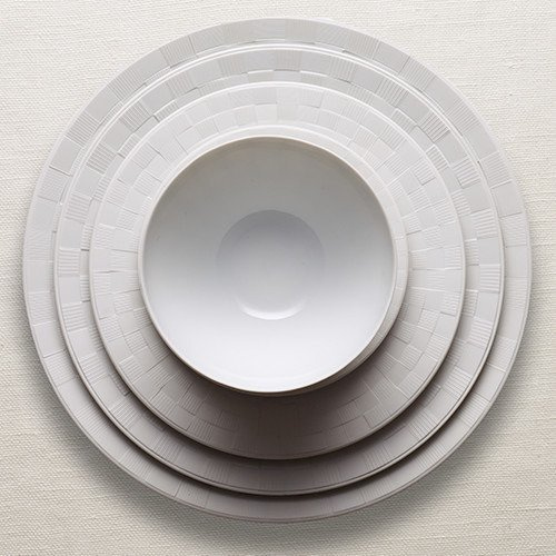 Spodek pod filiżankę L'Objet, z kolekcji Byzanteum (White)