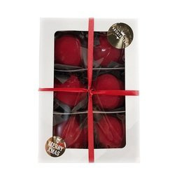 Christmas bauble in red color