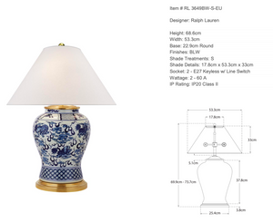 Ralph Lauren Home Foo Dog Table Lamp