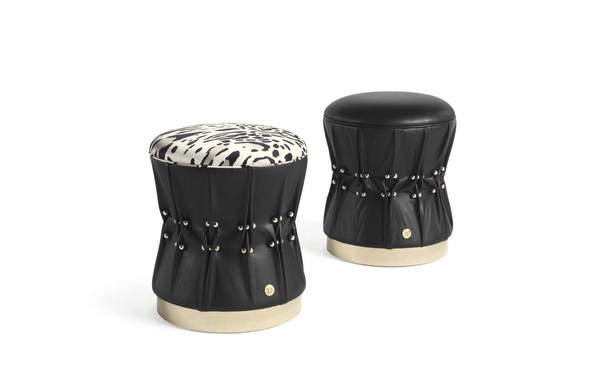 Roberto Cavalli Home Interiors Inanda pouf