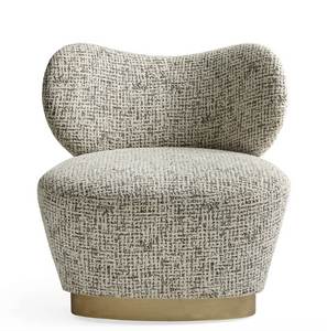 Marvila Low swivel chair by Gianfranco Ferré Home