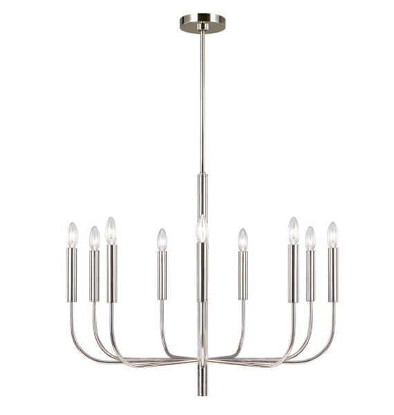 Brianna Medium Ellen DeGeneres chandelier by Visual Comfort