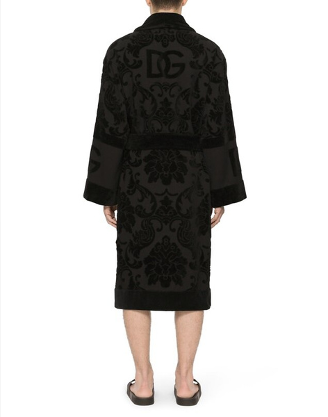 Dolce&Gabbana bathrobe, DG logo