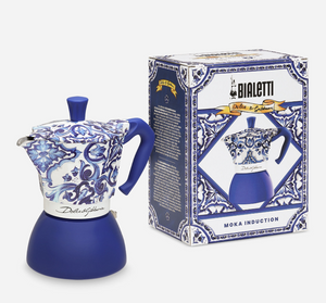 Bialetti Dolce&Gabbana Large Induction Coffee Maker from the MoMA collection