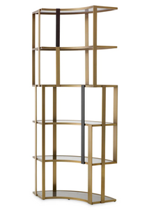 Clio Corner bookcase by Eichholtz 