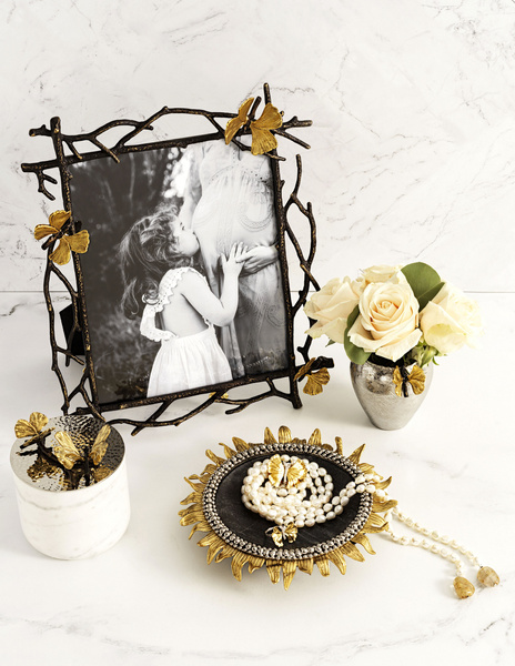 Photo frame by Michael Aram, from the Anemone collection