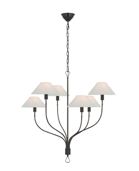 Griffin Chandelier by Amber Lewis by Visual Comfort