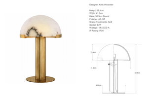 Lampa stołowa Kelly Wearstler Melange 