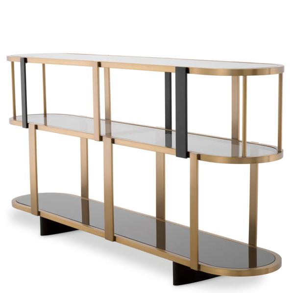 Clio Round bookcase by Eichholtz