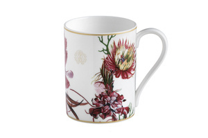 Polynesia mug by Roberto Cavalli Home, from the Flowers collection