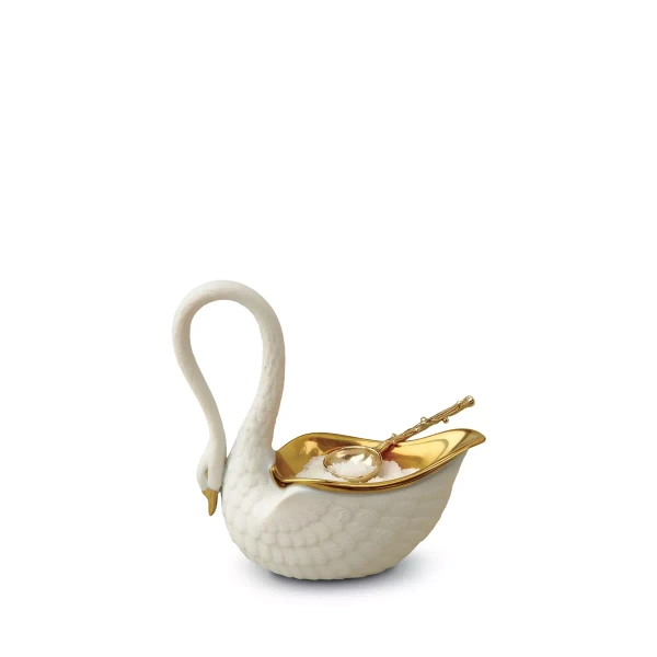 Miseczka na przyprawy w kształcie łabędzia L'Objet, z kolekcji Swan 