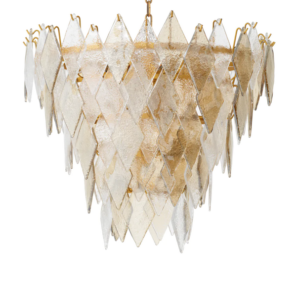 Rhombus S chandelier by Eichholtz