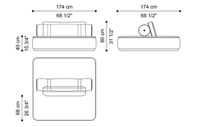 Szezlong Roberto Cavalli Home Interiors Darlington_2
