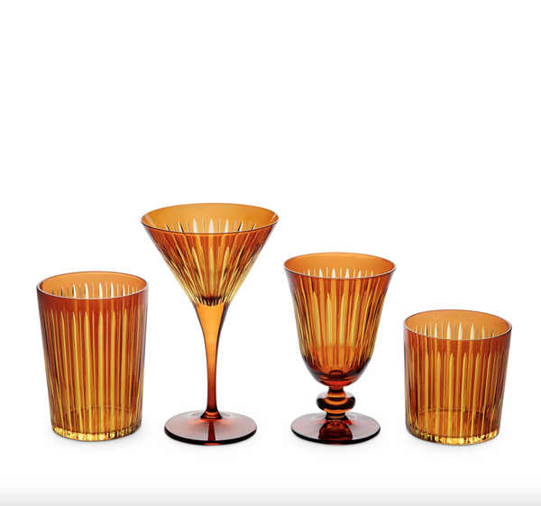 Set of four L'Objet Prism glasses