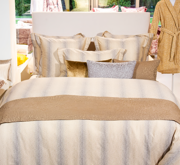 Yves Delorme pillowcase, from the Ecrit de loin collection