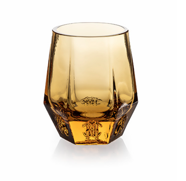 Zestaw dwóch szklanek do wody Desert Rose Amber Roberto Cavalli Home