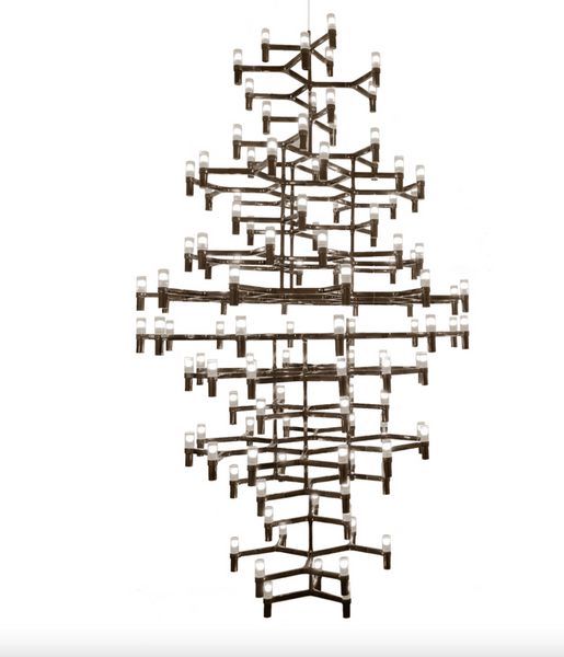 Crown Royal chandelier by Nemo Lighting