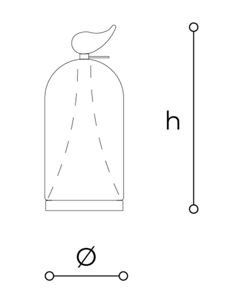 Martina cordless table lamp by Italamp