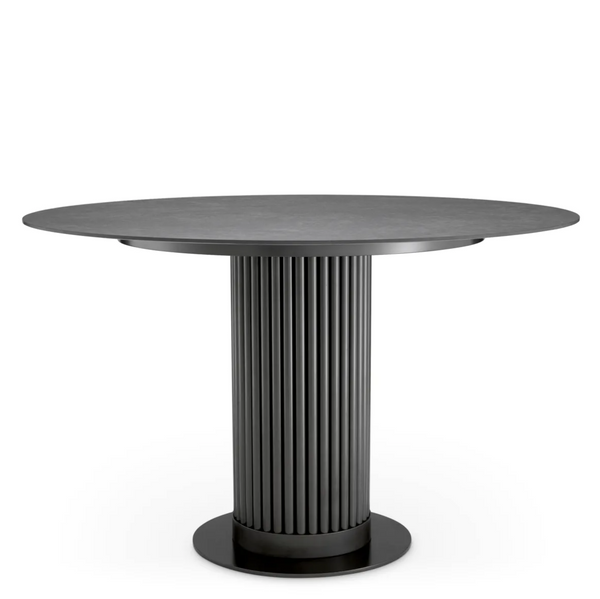 Volterra Round Garden Table by Eichholtz