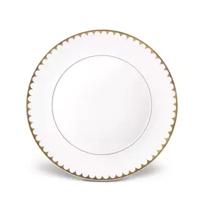 L'Objet dinner plate, from the Aegean Filet collection