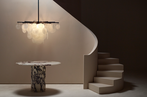 Nimbus Pendant Medium chandelier by CTO Lighting