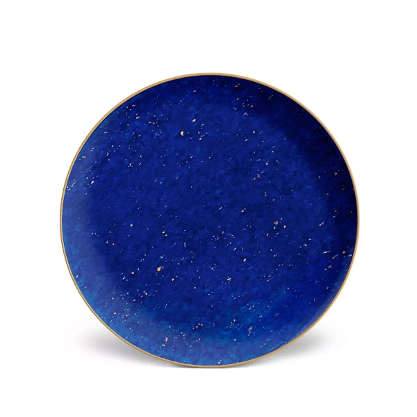 Set of four L'Objet dessert plates, from the Lapis collection