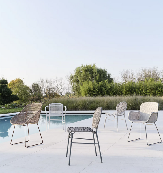 Colette 21 garden chair by Gervasoni 1882