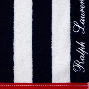 Ręcznik plażowy Ralph Lauren Home Hudsen  (Navy-White)