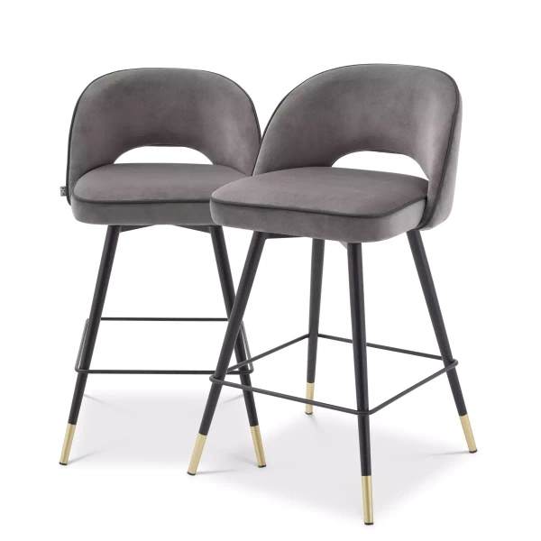 Eichholtz Cliff 2 set of two bar chairs