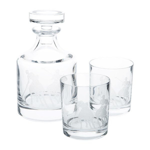 Set of two Ralph Lauren Home crystal glasses, Garrett