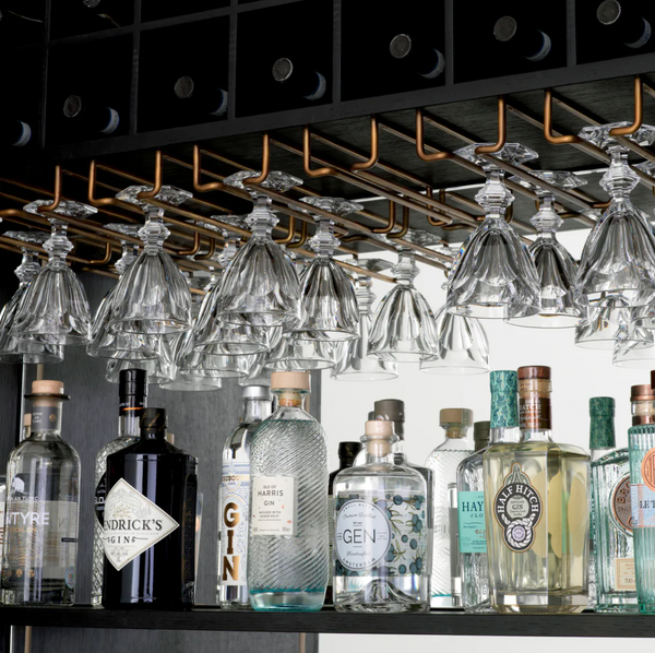 Kellam bar shelf by Eichholtz