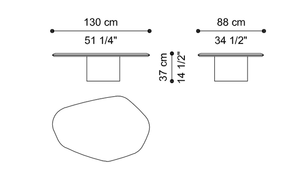 Stolik kawowy Turkana marki Roberto Cavalli Home Interiors