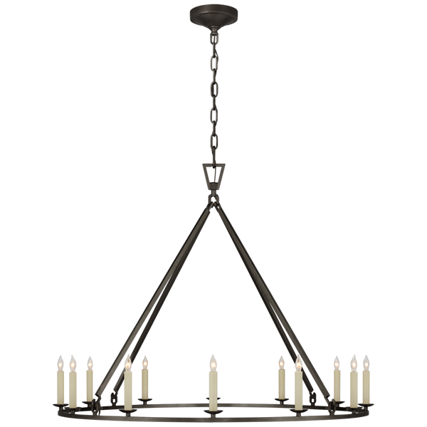 Darlana Large chandelier by Chapman & Myers Visual Comfort brand