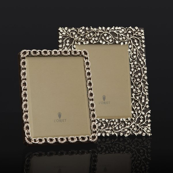 Gold-plated L'Objet Lorél Photo Frame