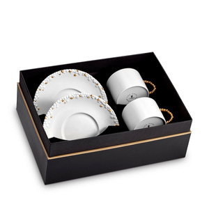 Set of two Mojave L'Objet tea cups, from the Haas Brothers collection