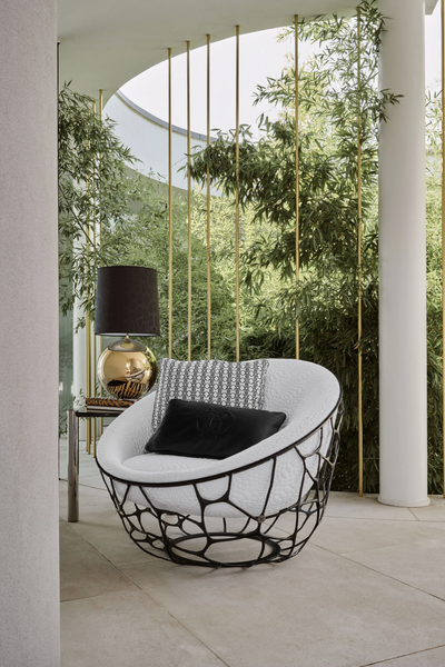 Sioraf armchair by Roberto Cavalli Home Interiors