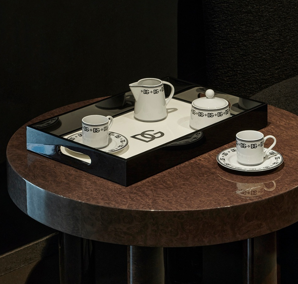 Dolce&Gabbana sugar bowl, from the DG Logo collection