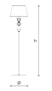 Amelie floor lamp by Italamp