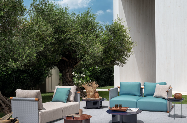 Hashi modular garden sofa by Gervasoni 1882