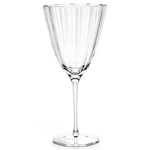 Ralph Lauren Home crystal wine glass, from the Isabel collection
