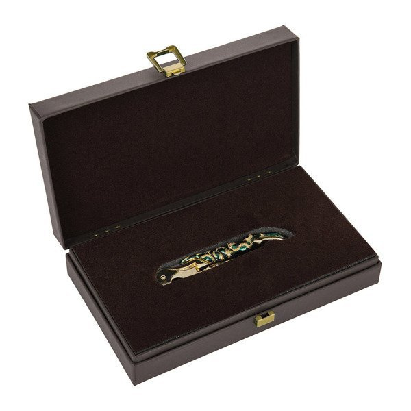 Korkociąg do wina Roberto Cavalli Home Snake Light Green