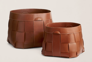 Koszyk skórzany Hailey Large marki Ralph Lauren Home 