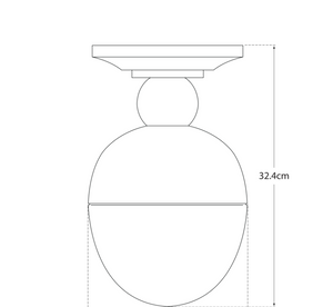 Clark plafond by Thomas O'Brien Bryant Large Billiard pendant lamp by Thomas O'Brien by Visual Comfort