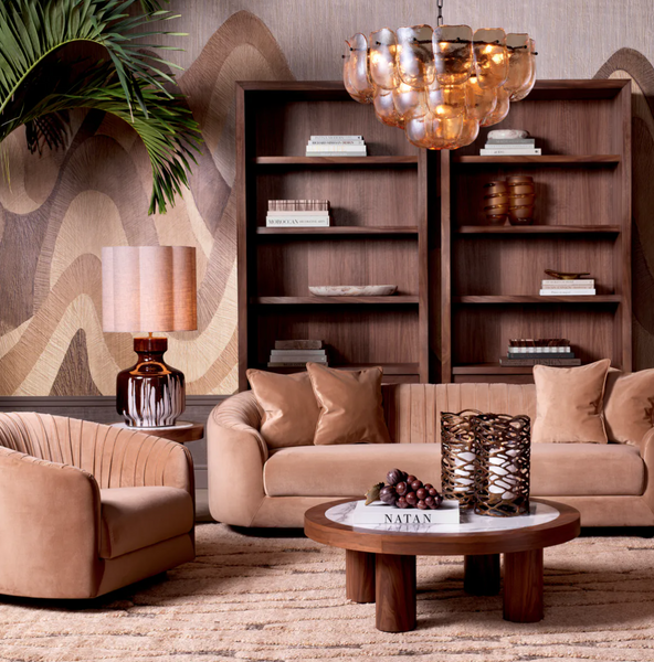 Charford bookcase by Eichholtz