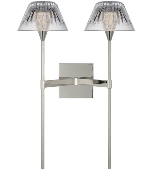 Kinkiet podwójny Blaze 19" projektu Waterford